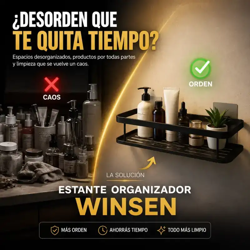 Estante Organizador de Aluminio